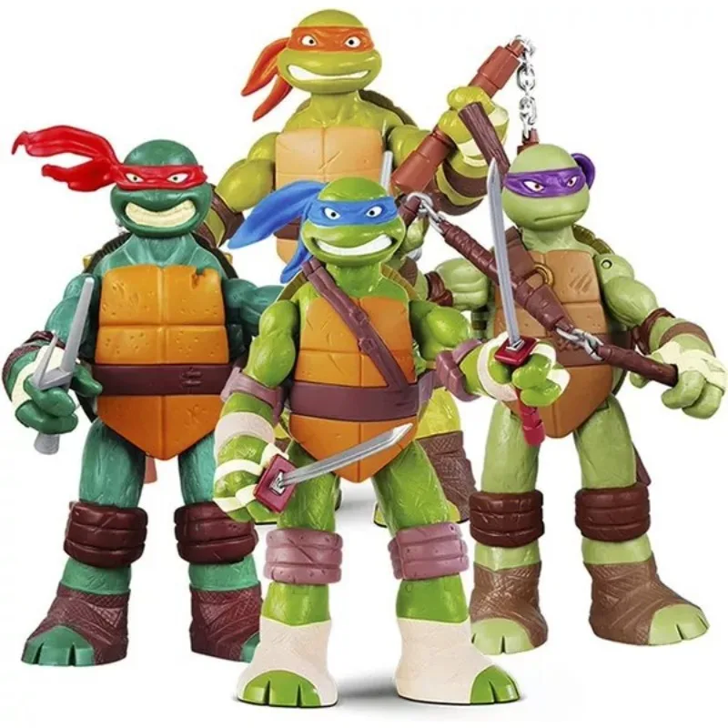 Adolescente mutante tartarugas ninja raphael tmnt pvc estátua estatueta de ação mesa colecionável anime modelo brinquedos figuras presente 1 pçs aleatório