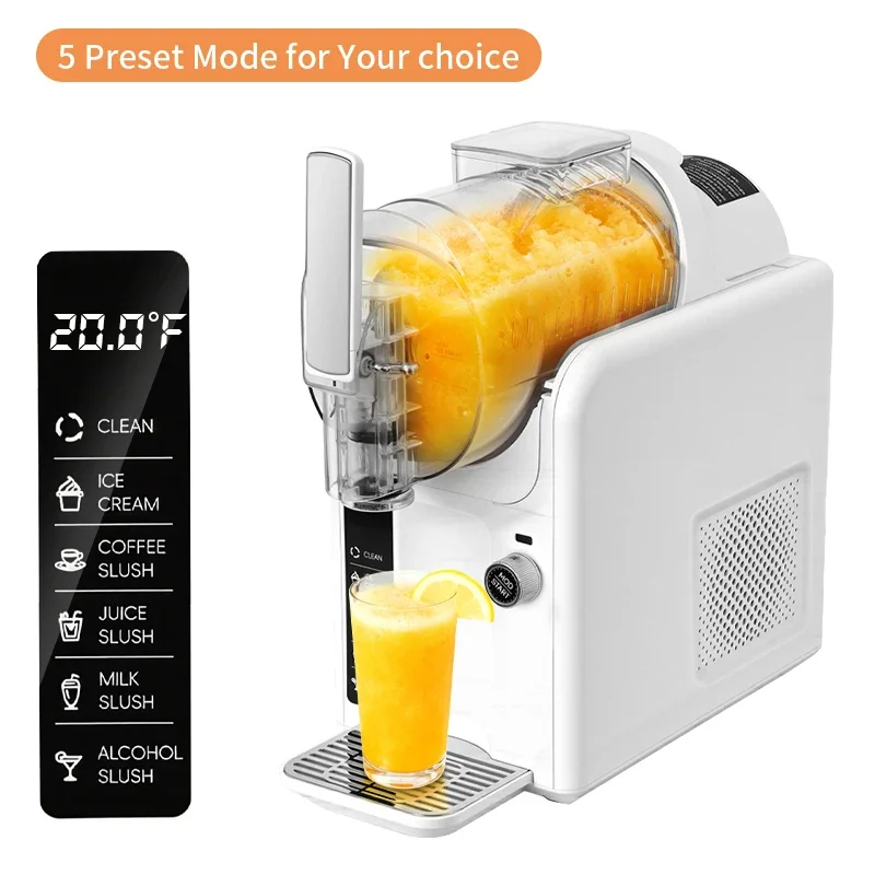 2L Household Automatic Ice Maker, Multifunctional Smoothie Slush Milkshake Beverage Making Machine