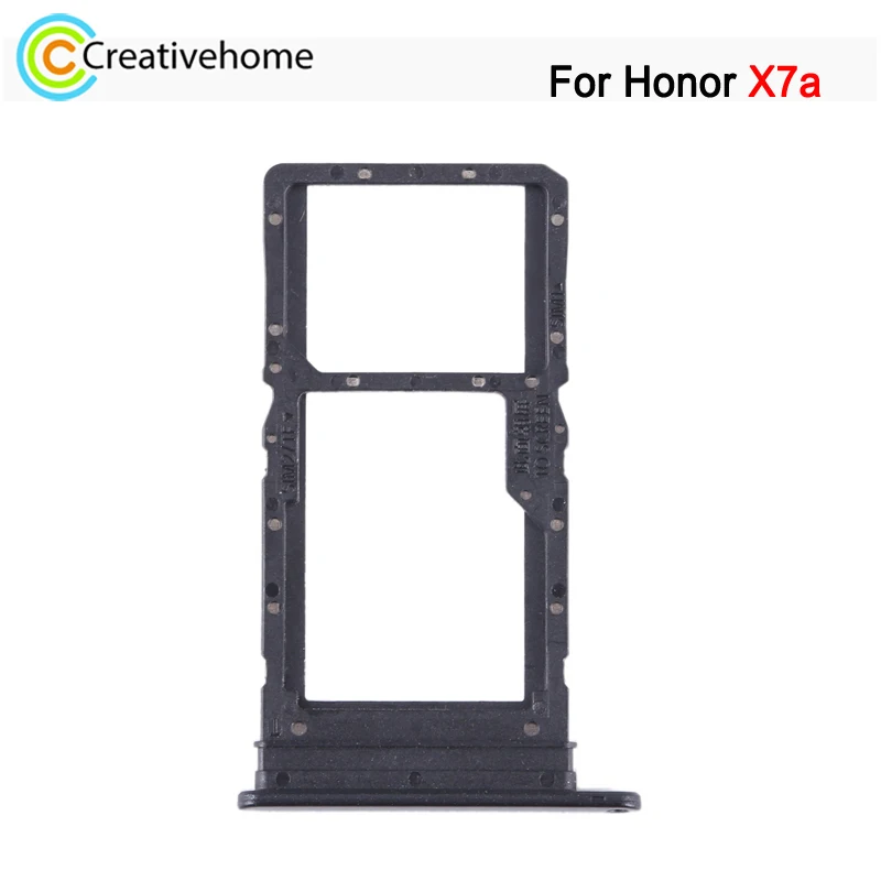 SIM + SIM / Micro SD Card Tray For Honor X7a 4G Phone Spare Part