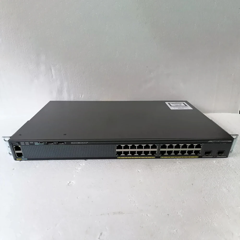 For Cisco 24-port Full Gigabit Electrical Switch WS-C2960X-24TD-L