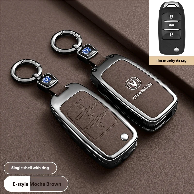 

newFor Changan CX70 CS55 EADO CX20 Alsvin CS15EV CS75 CS35 Plus CS15 CS95 RAETON Car Key Fob Cover Case Protect Shell Holder Set