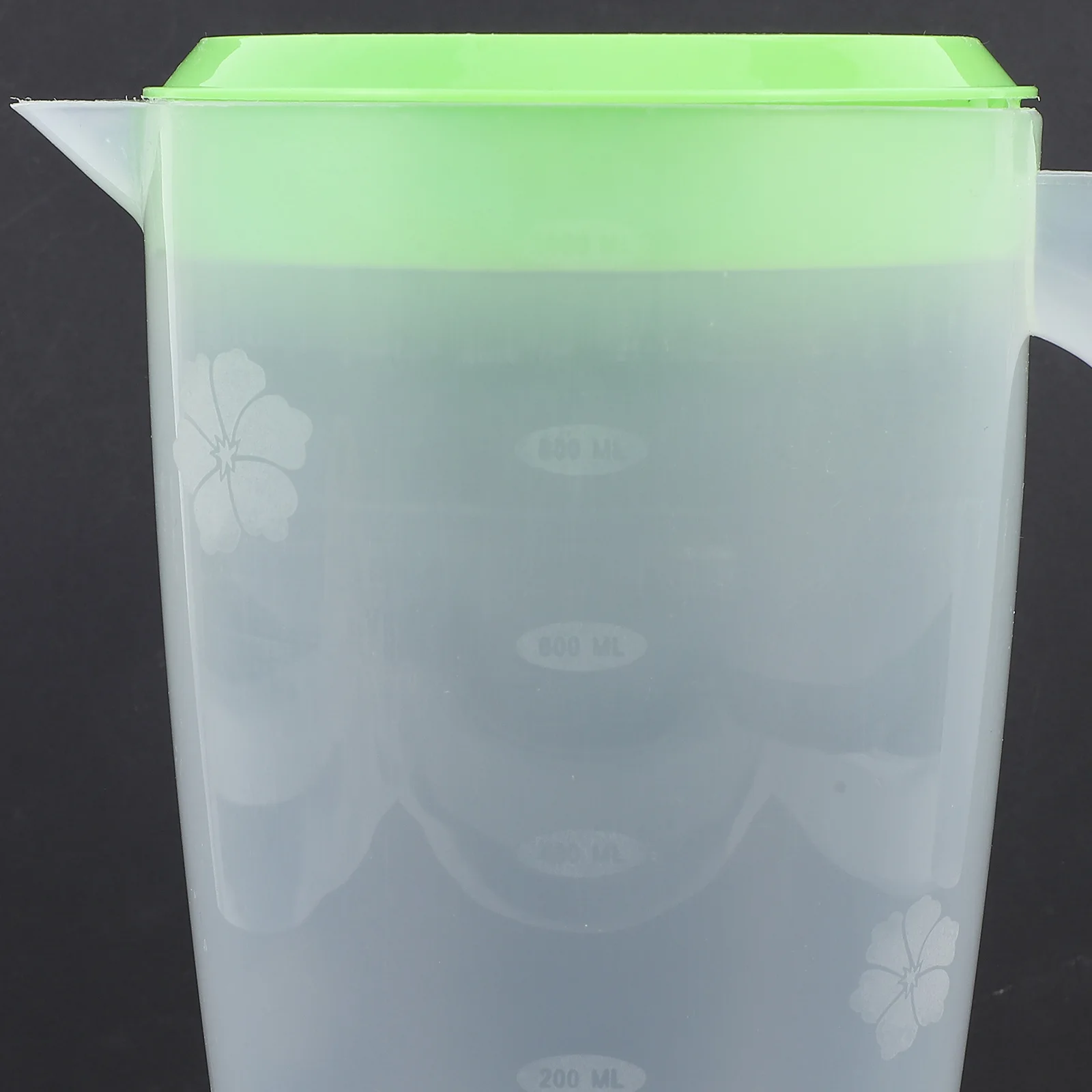 

Large Plastic Pitcher with Lid for Juice Water Milk Beer Cold Beverages Reusable Refrigerator Safe Drink Jug for Home Party