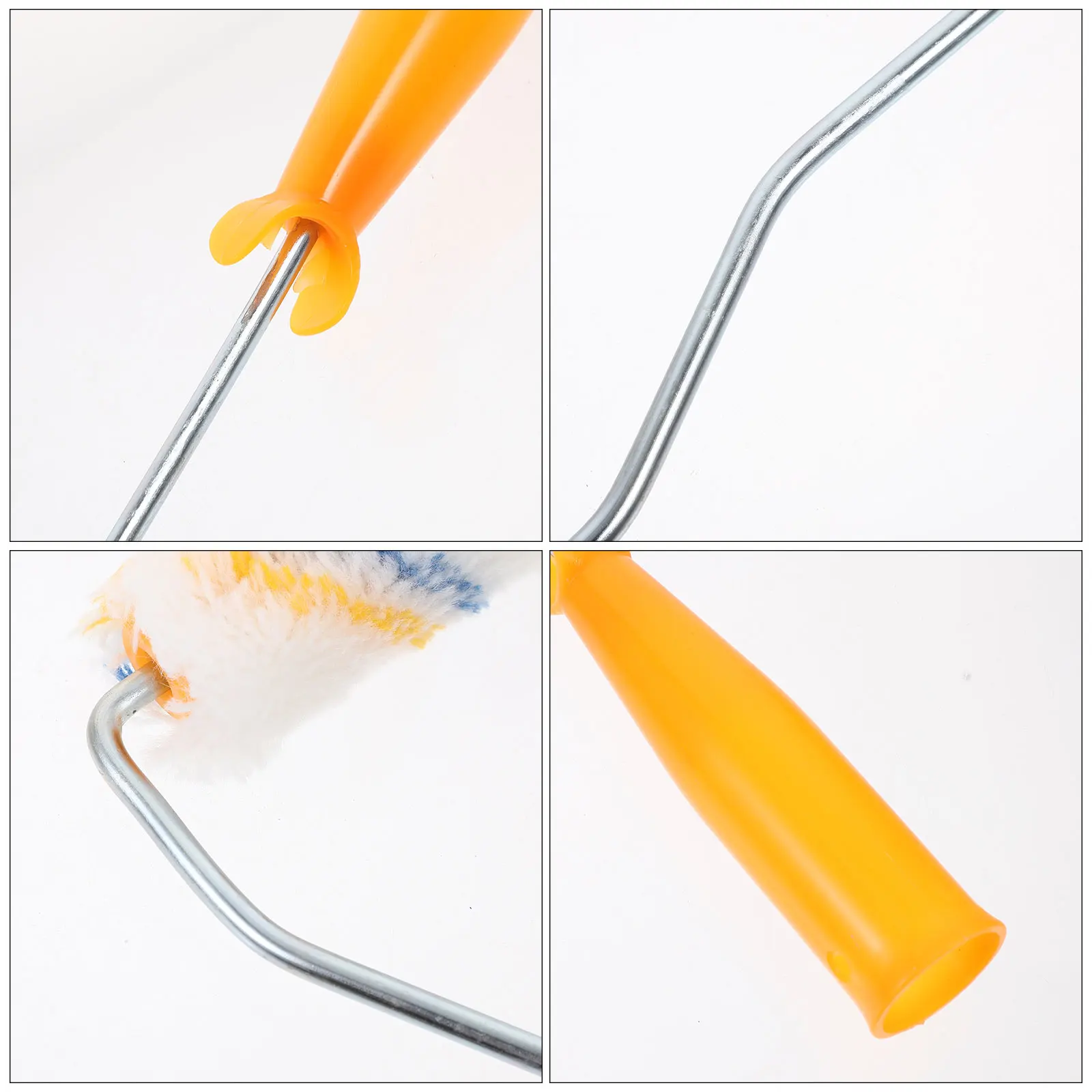 

10pcs Paint Roller Brushes For Wall Ceiling 360° Coverage, Reusable, Smooth Finish, , Home Office, Latex Paint Diy