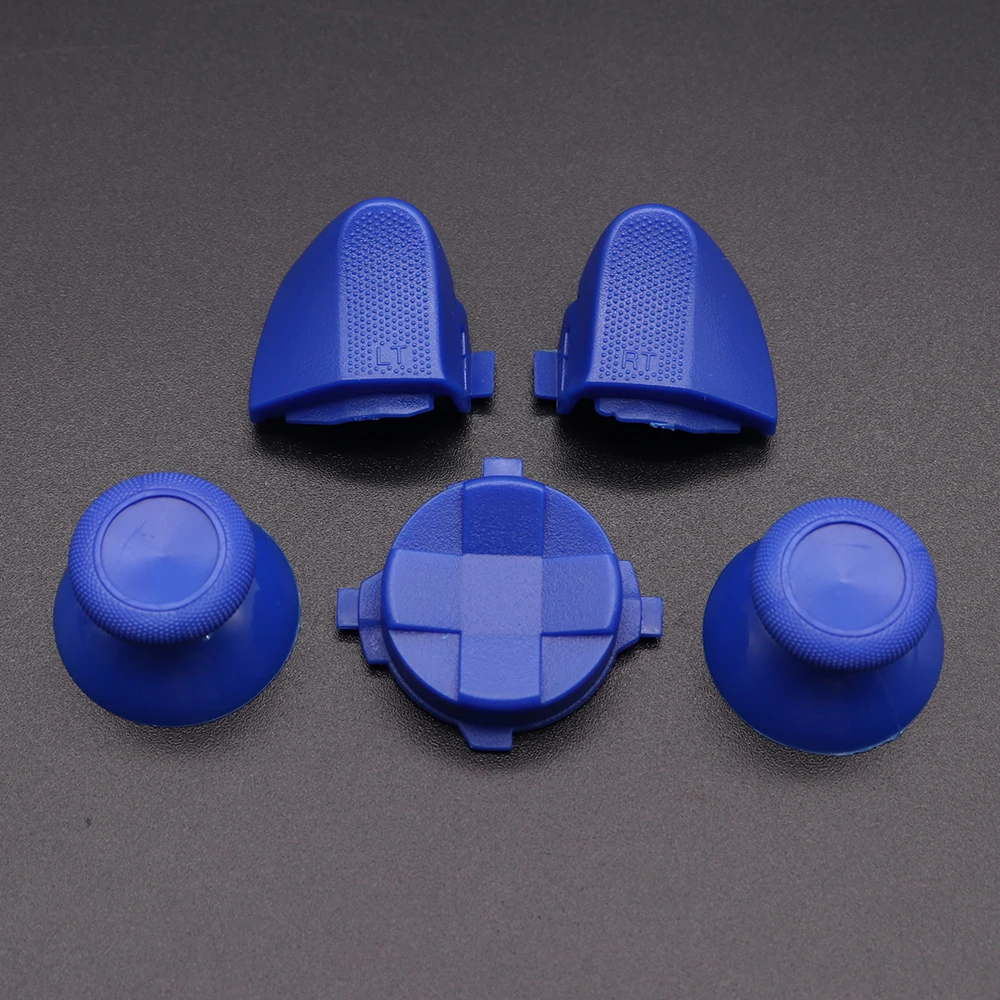 1ชุดสำหรับ Xbox Series XS ชุดปุ่มควบคุมปุ่มทริกเกอร์กันชน LT RT LB พร้อมอุปกรณ์เสริมปุ่ม D-Pad CROSS