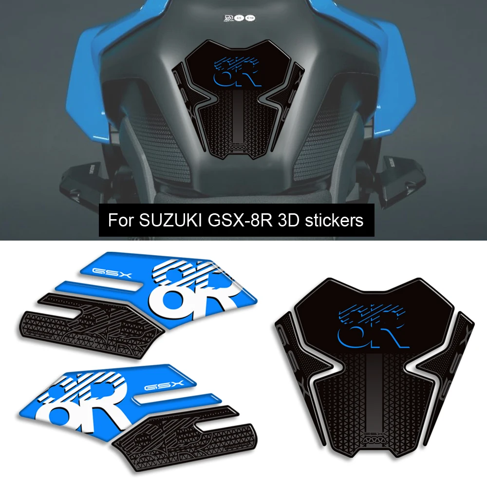 

For Suzuki GSX-8R GSX 8R GSX8R Motorcycle Tank Pad Side Grips Gas Fuel Oil Kit Knee Protection Stickers Decals 2024 2025