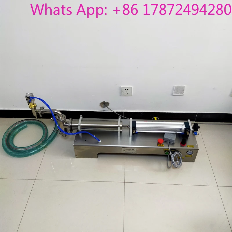 Liquid Filling Machine Water Filler Single Head Drink Mini Electric Lcd Display Water Perfume Milk Juice Bottle 0-4000ml