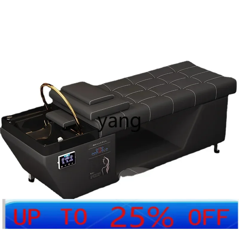 كرسي شامبو معالجة LMMHead صالون حلاقة خاص مع أريكة تدليك لصالونات التجميل وتبخير الشعر