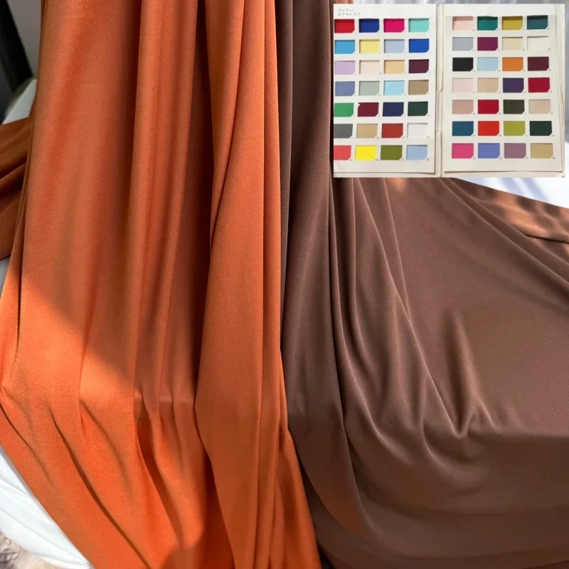 

Brown hanging fabric DIY wedding decoration, curtains, tablecloths, photography background fabrics, clothing lining materials