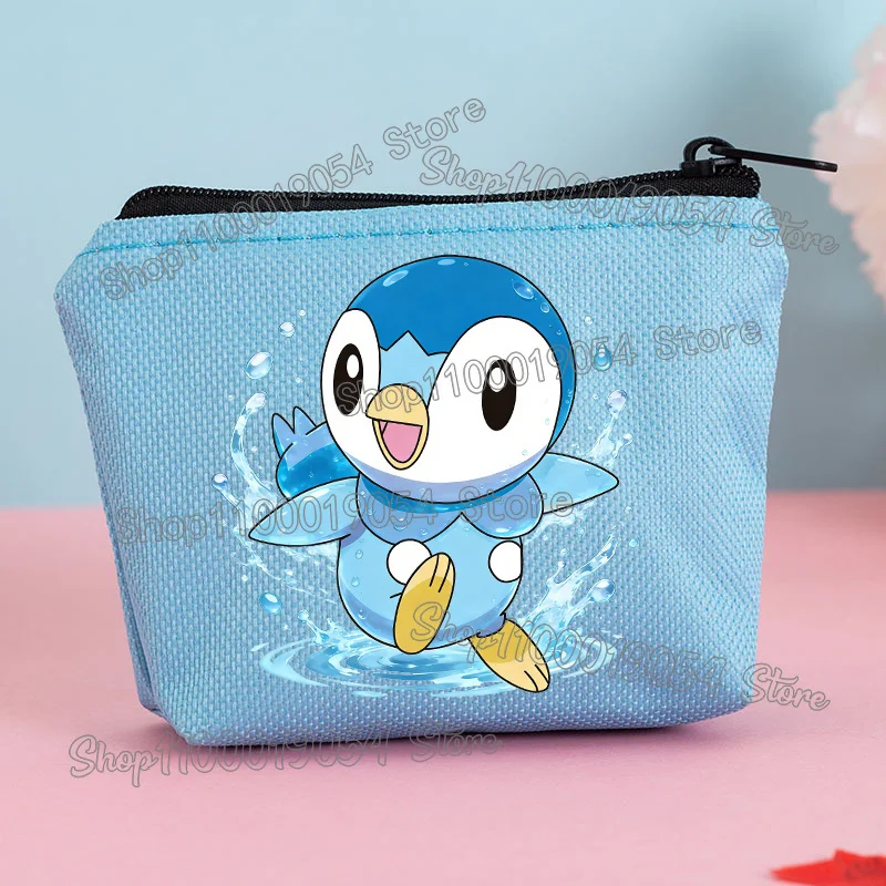 Cute Pokemon Small Coin Purse Cartoon Pikachu Gengar Key Data Cable Pouch Portable Lipstick Earphone Storage Bags Birthday Gift - view 5