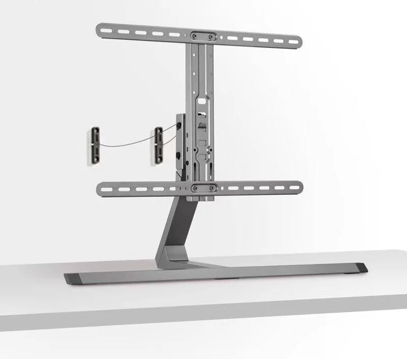 Hot selling New Product Floor  TV stand placing base without punching and increasing rotary stand for 37-75