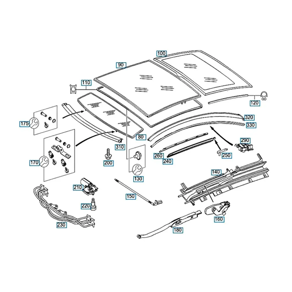 

Кабель переднего люка на крыше, автомобильные аксессуары, 1 пара, кабель для переднего люка на крыше, слепые кабели, кабель переднего люка на крыше, кабель переднего люка на крыше
