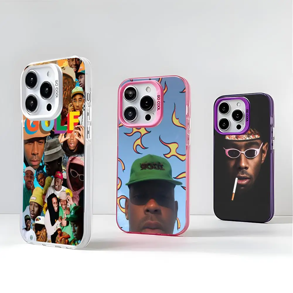 Tyler The Creator Phone Case 2024 IMD Case For IPhone 16 15 Pro XR XS 7 8 Plus SE2024 Shockproof Color Phone Funda Cover