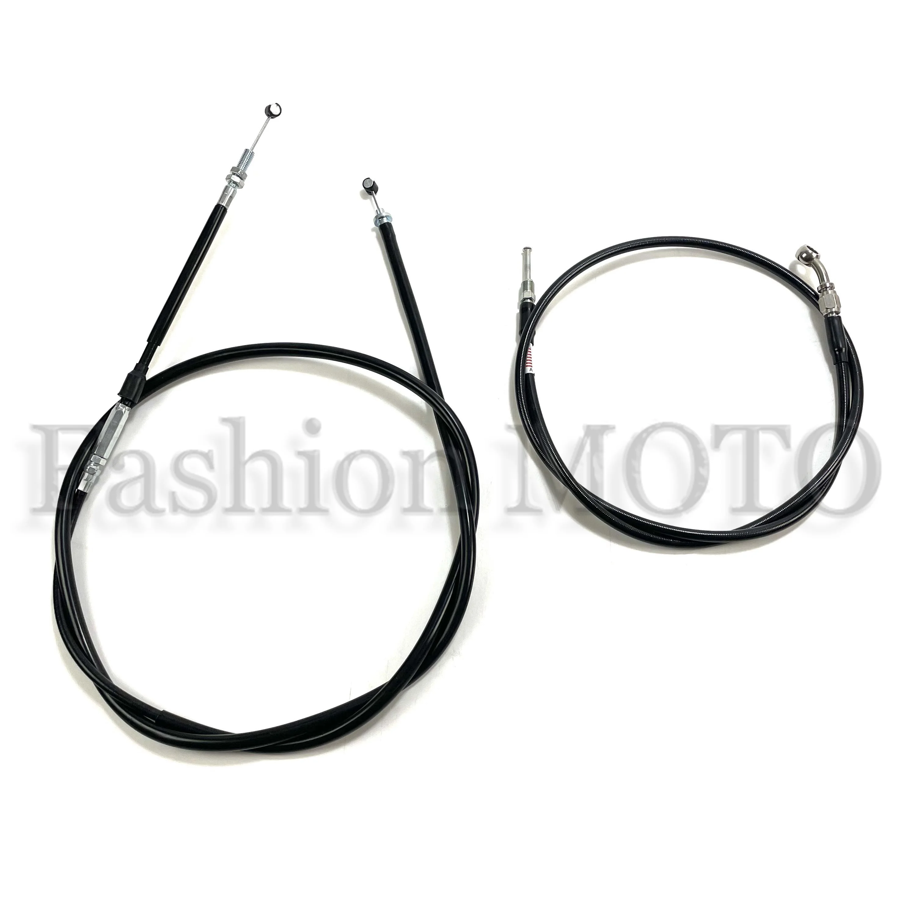 Motorcycle Accessorie Weaving Steel Wires Brake oil pipe cable Clutch Cable For indian scouts bobber Sixty