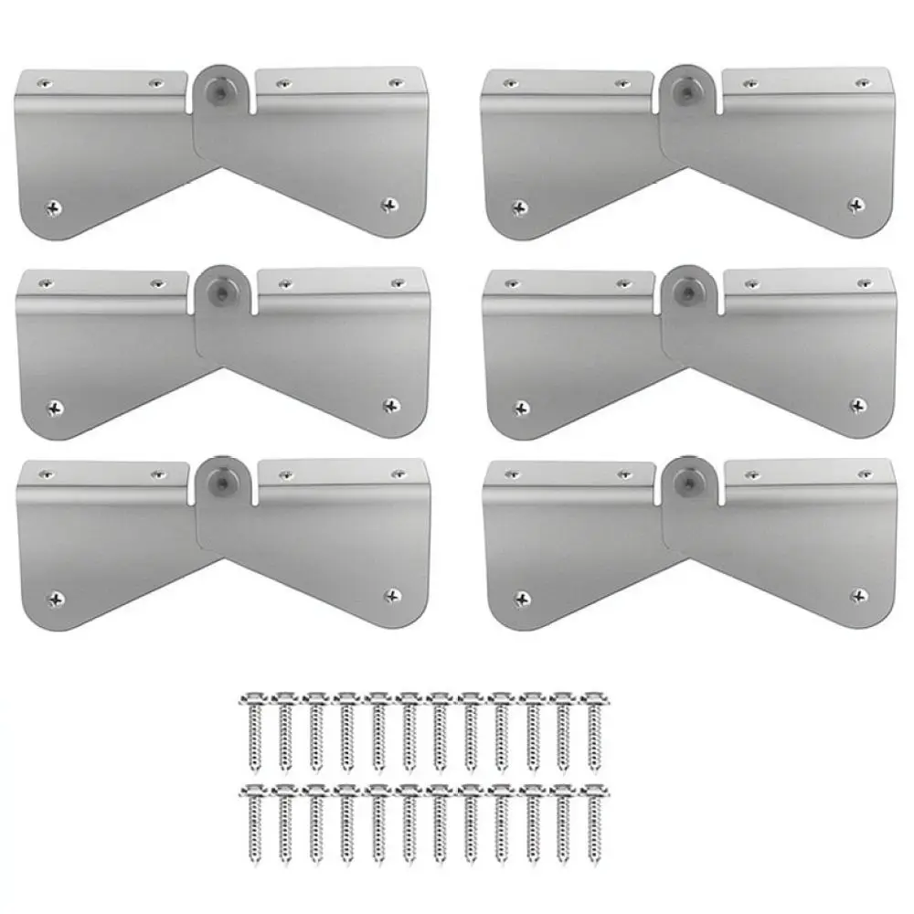 Stainless Steel Gutter Hinge Connector Flexible Downspout Extension Flip Up Adapter For Rectangular Square Rain Pipe
