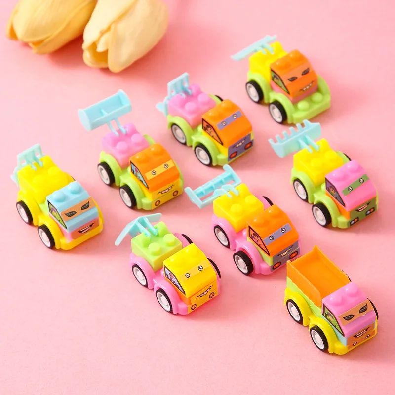 

12/36Pcs DIY Puzzle Building Block Cars Toys Construction Vehicle Kids Baby Shower Birthday Party Gifts Pinata Party Favors Bag