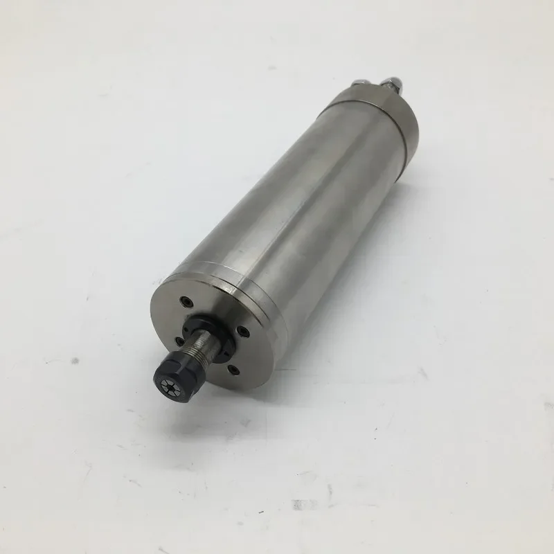 24000rpm eixo refrigerado a água 1.2kw 220v 62mm de alta velocidade para fresadora de gravação cnc roteador novo