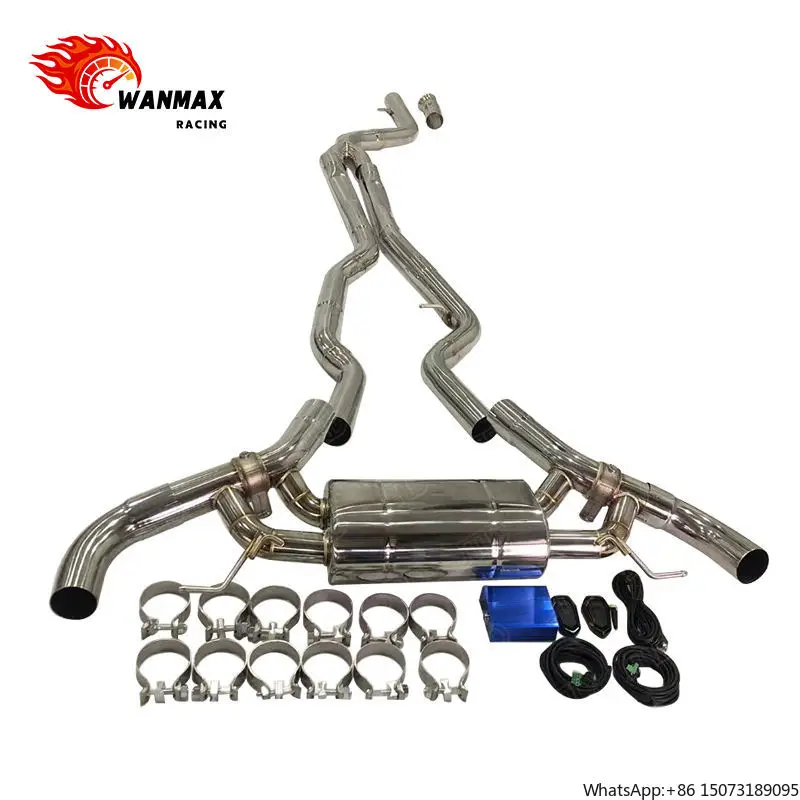 

Выхлопная система Catback из нержавеющей стали 304SS для M240I G42 3.0 2022+ без OPF