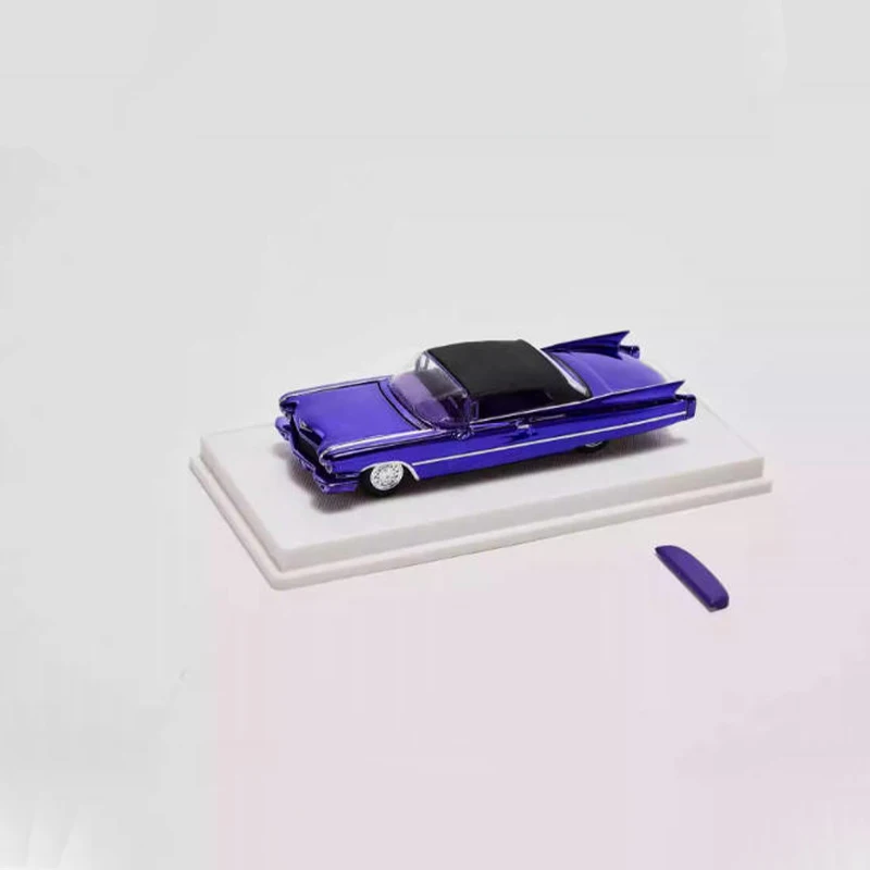 Diecast Original 1:64 Scale 1960 Coupe De Ville Simulation Alloy Car Model Static Display Collectible Toy Gift Ornament Souvenir