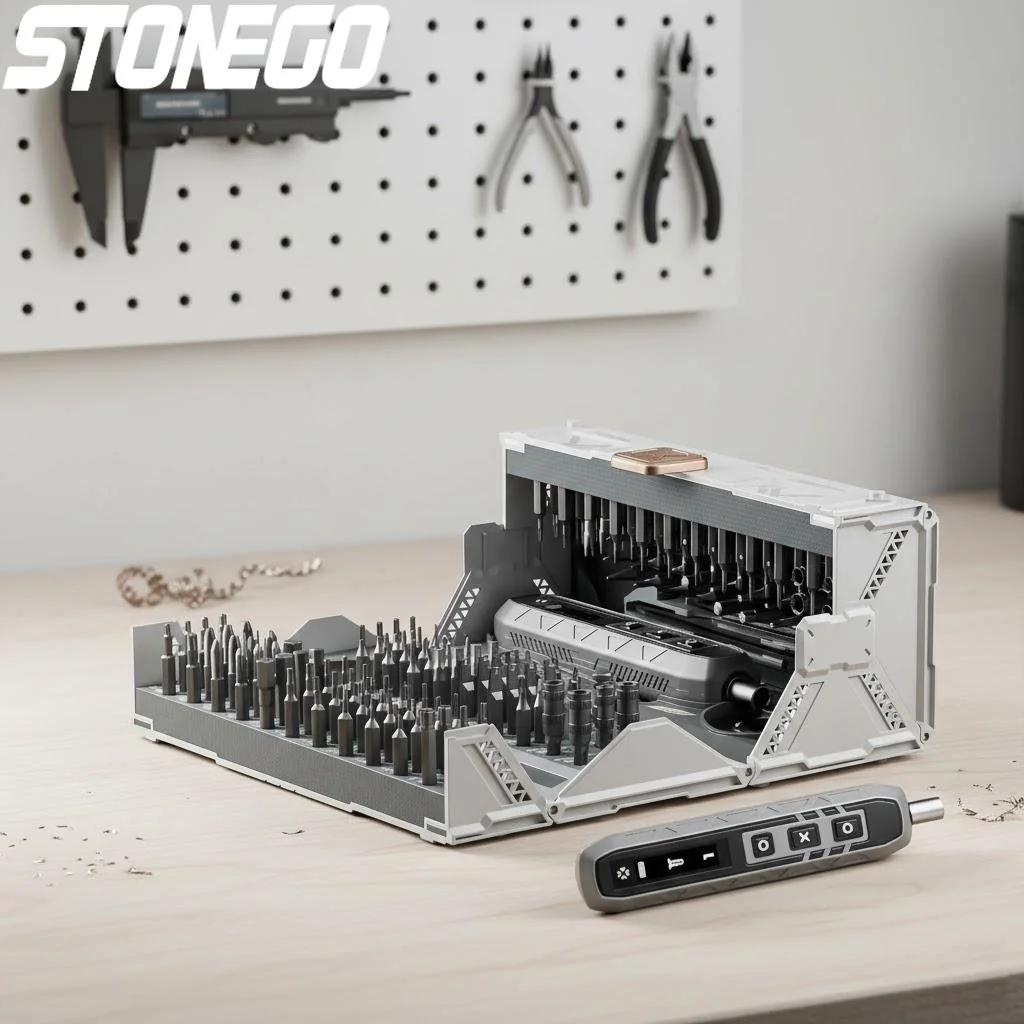 

Беспроводной электрический шуруповерт-набор 180 пр. (180 предметов) с прецизионными насадками, 3 режима крутящего момента, 160 магнитных бит, инструмент для ремонта