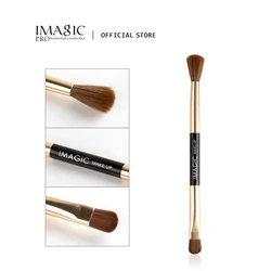 IMAGIC Professional Cosmetic Eyeshadow Brush Eye Detail Soft Hair Brush Double Head Eye Makeup Tool