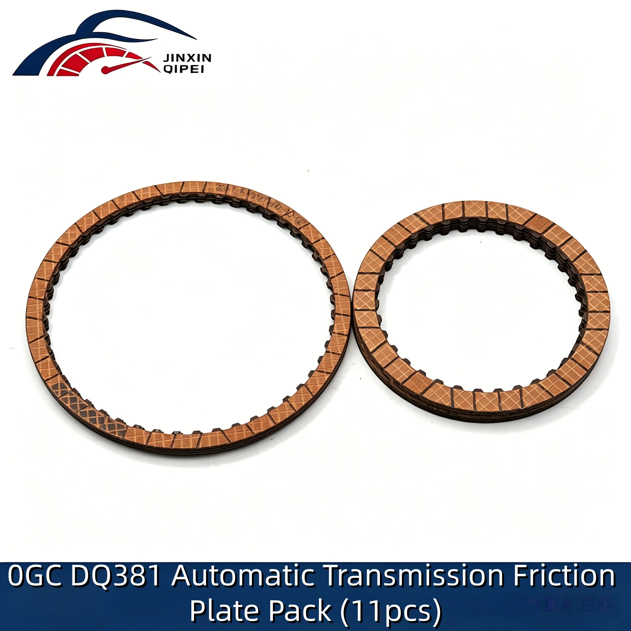 0DE DQ381 Original AutomaticTransmission Clutch Friction Plate For VW AUDI CC 0GC Passat Tayron Gearbox Disc Kit Car Accessories
