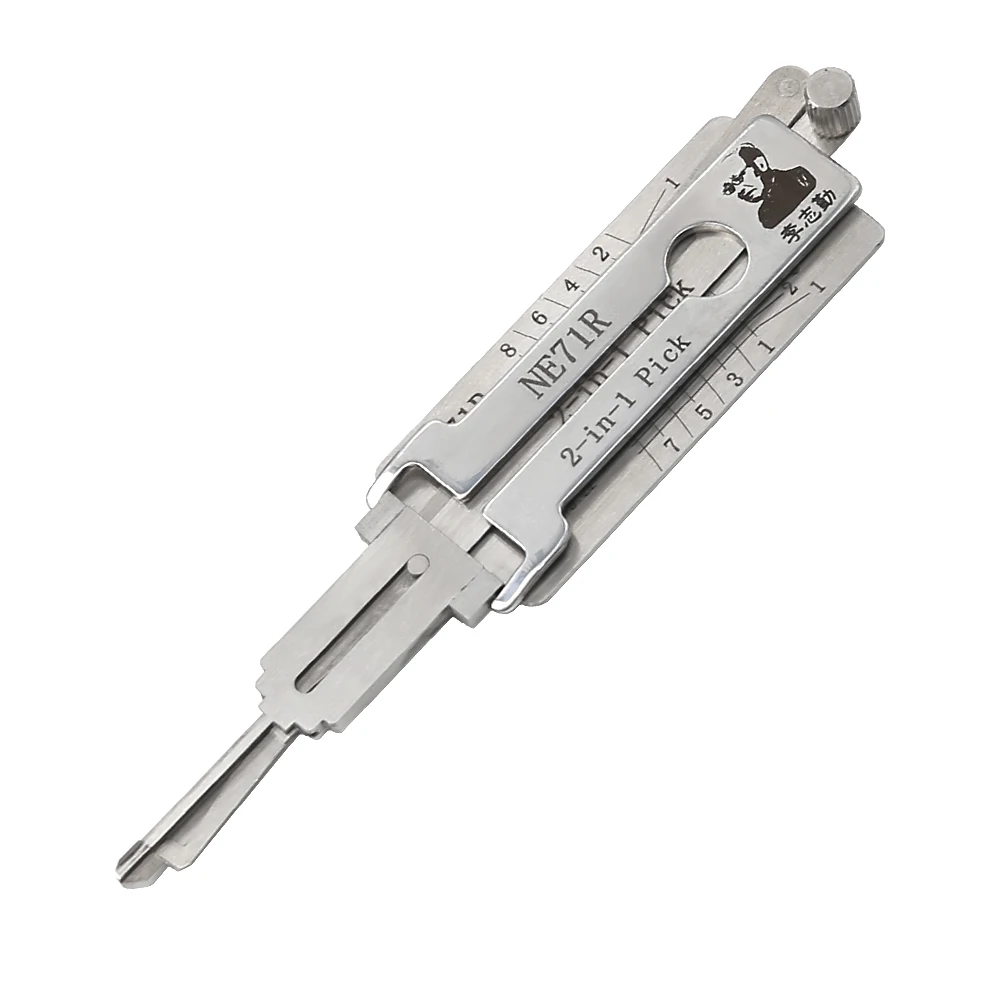 

NE71R Lishi 2in1 Tool Lock Picks Kits for Honda Louvre Car Lock Cylinder Professional Locksmith Tools Repair Tools