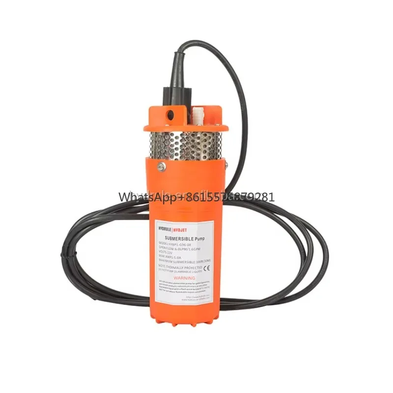 

6LPM 12V DC Solar Power Water Pump Deep Well Submersible Pump