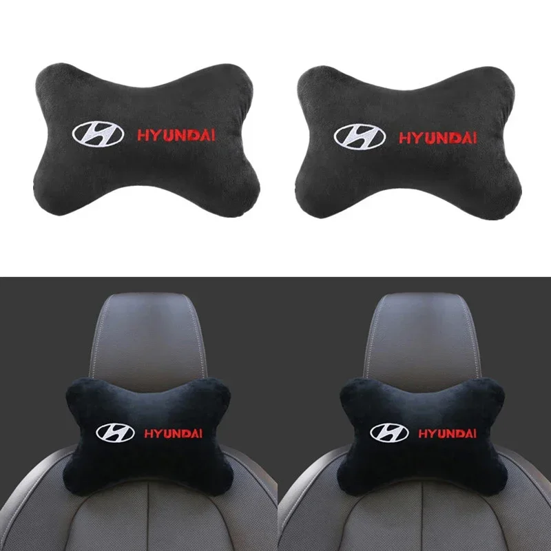 Car Headrest Neck Pillow Auto Seat Head Support Pad Protector Cushion for Hyundai i10 i20 i25 i30 N i30CW i40 i45 ix20 ix35 ix55