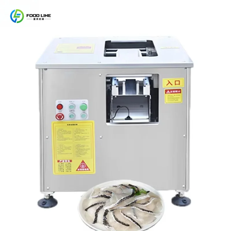 Customized Labor Saving Automatic Multifunctional Fish Fillet Machine Salmon Tilapia Slicer All In One Meat Processing Cutter