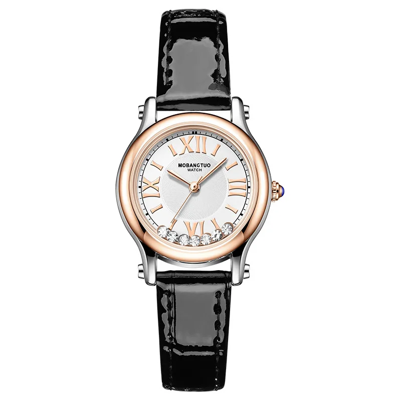 Luxury Fashion Women Watch Set Colourful PU Leather Strap Ladies Quartz Wristwatch Alloy For Ladies Gift Relogio Feminino