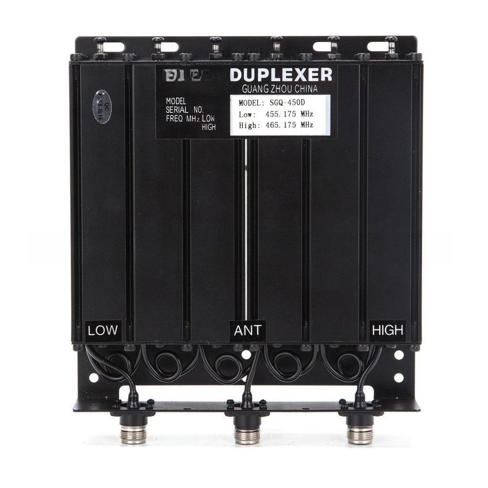 FOR 50W UHF Duplexer N Connector Repeater Fixed Frequency Walkie Talkie DIY Relay Box Communication Accessories
