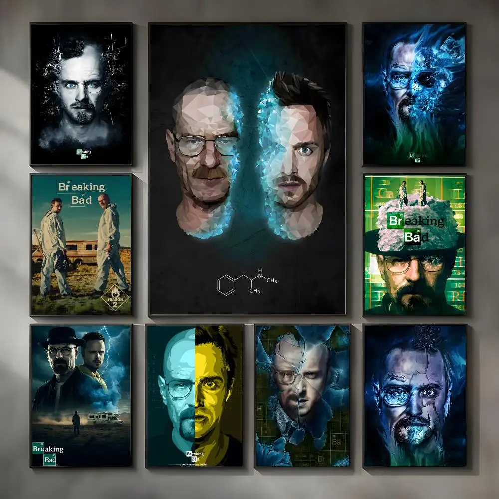 Intense series Breaking Bad Poster Modern Interior Wall Decor & Trendy Home Highlights