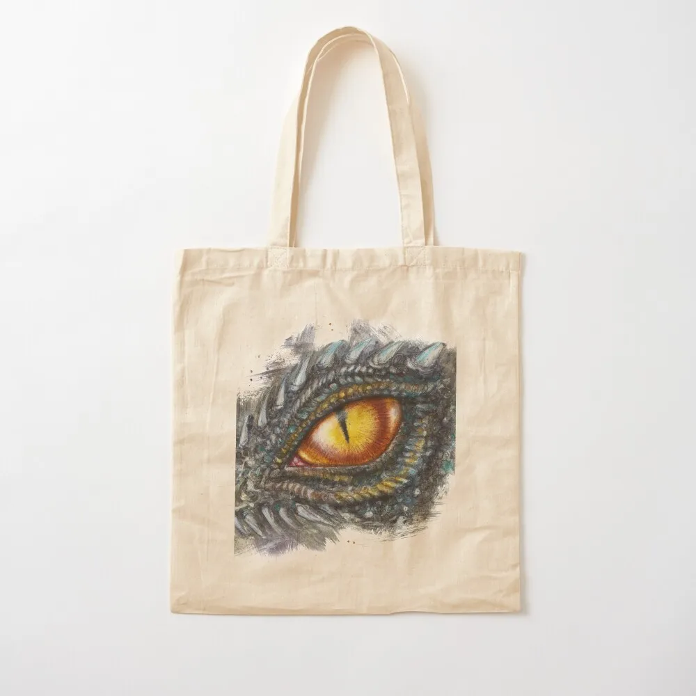 The eye of Meraxes. Dragon of Queen Rhaenys Targaryen. Tote Bag tote bag woman Lady bags Women's beach bags
