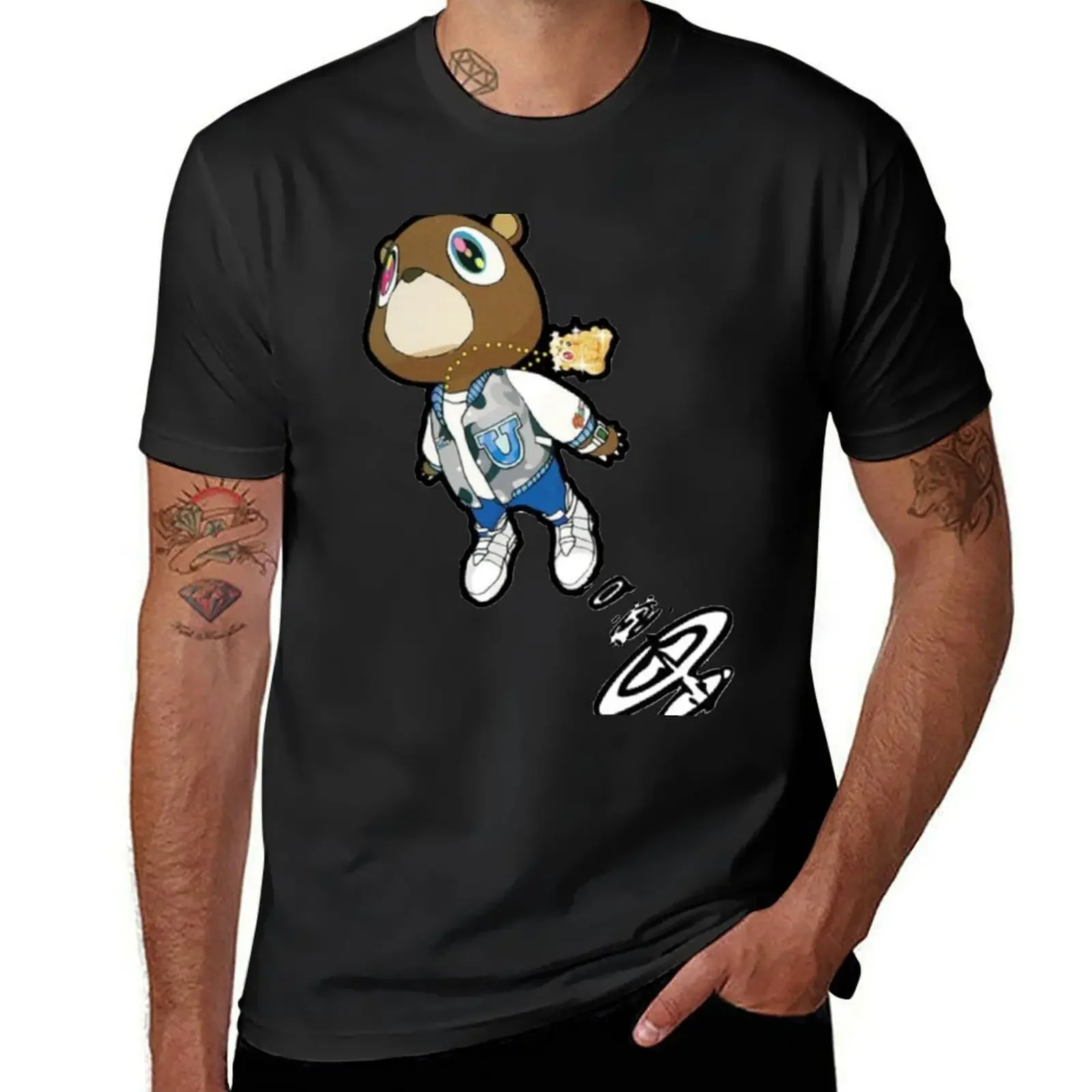 

Launcher Bear T-Shirt summer 2025 quick-drying t shirt men