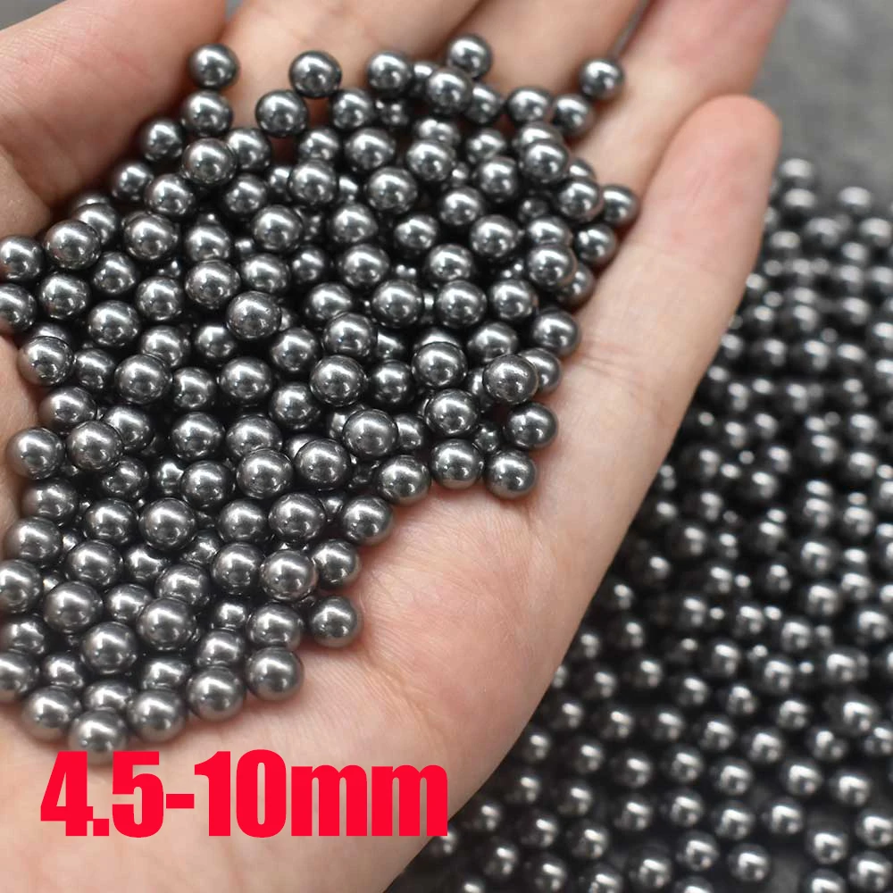

4.5mm-10mm Steel Balls Slingshot Hunting Accessories High-carbon Steel Slingshot Ball Catapult Hunting Bow Shooting
