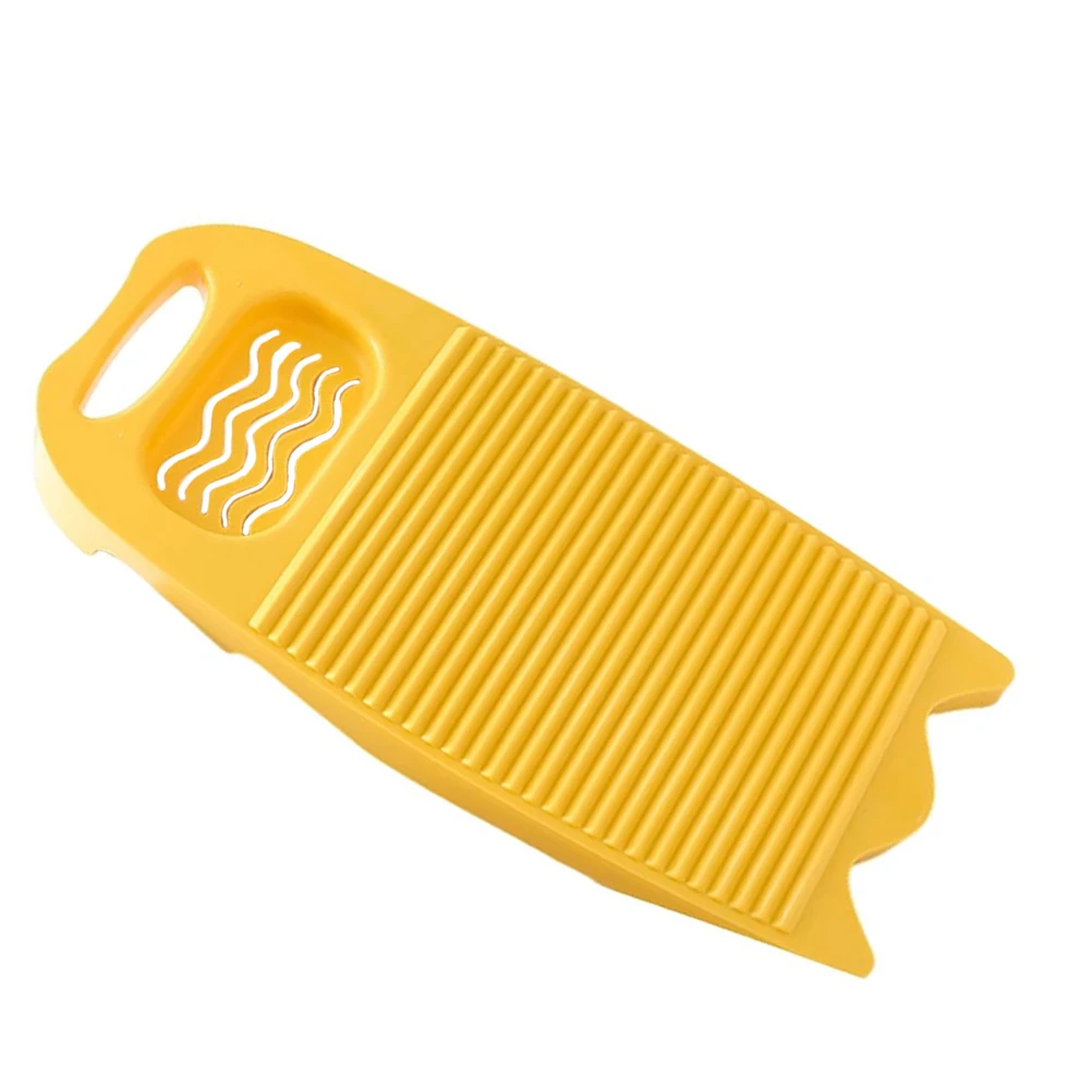 

Large Size Washboard Laundry Board Thick PP Yellow Antislip Hand Wash Sturdy Stand Soap Holder Travel Scrub Boards Wash Clothes
