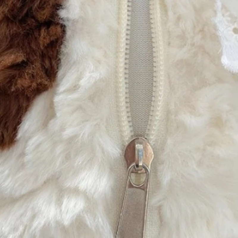 حقيبة تخزين محاكاة على شكل قطة ألمانية لعام 2026 لهدايا عيد ميلاد الفتيات، حزام كتف لطيف ورائع قابل للتعديل مصنوع يدويًا