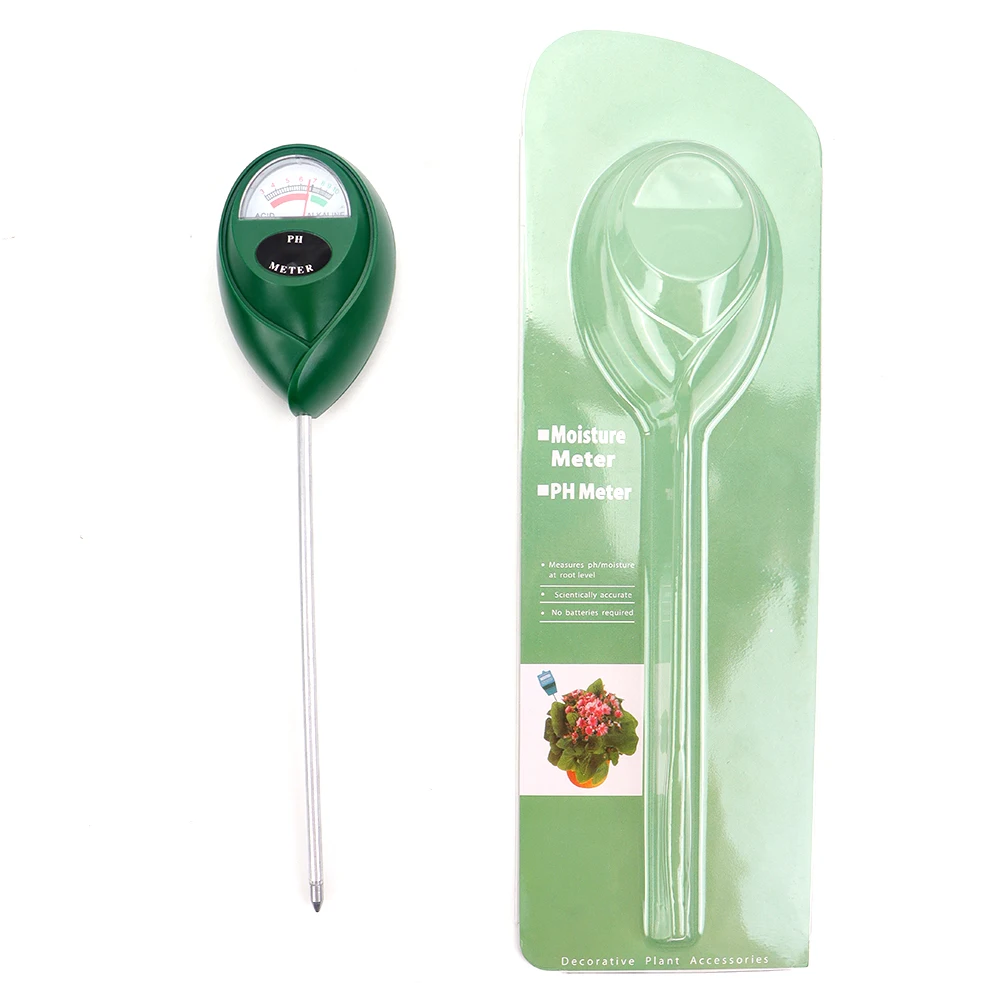 Soil PH Moisture Meter Soil Humidity Monitor Detector Hygrometer Flower Testing Home Gardening Measuring Tool