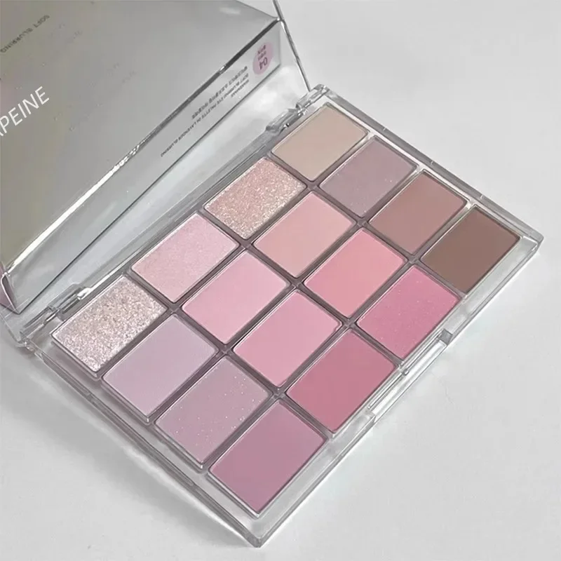 Opruiming Lage verzadiging Oogschaduwpalet Matte waterdichte oogschaduw Bruin Roze Langdurige ogenmake-up Koreaanse cosmetica