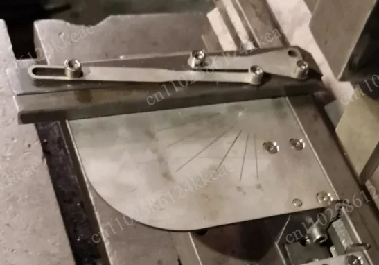 Auxiliary tool for sheet metal bending Press brake front support magnetic angle positioning artifact