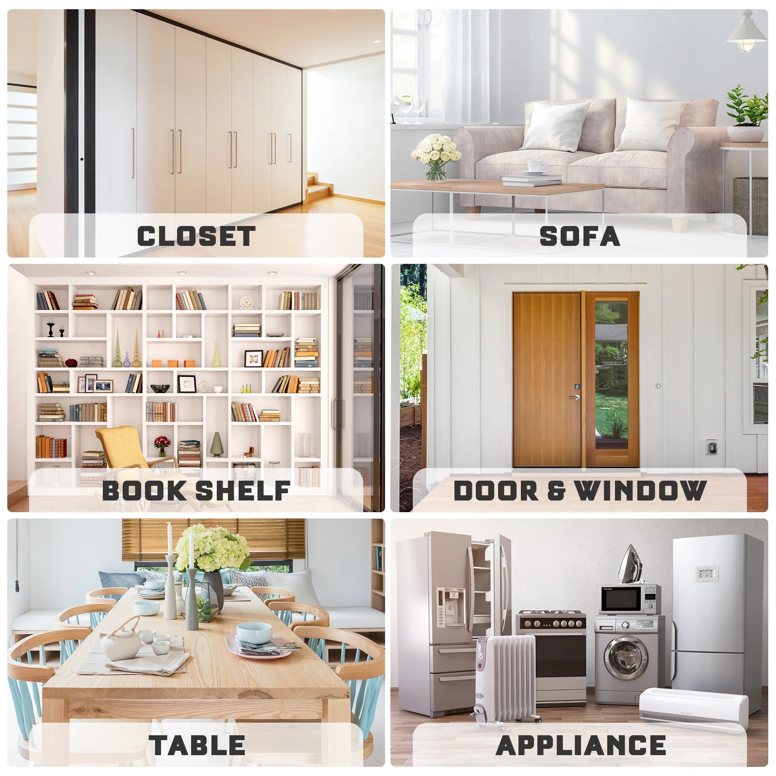 

20Pcs Furniture Leveling Shims Multi Height Plastic Wedges for Table Chair Leg Floor Leveling and Noise Reduction