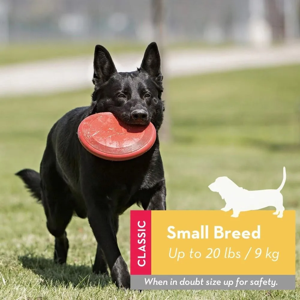 2024 Durable Kong Dog Toys Safer Healthy Activity Kong Flyer Outdoor Rubber Flying Disc