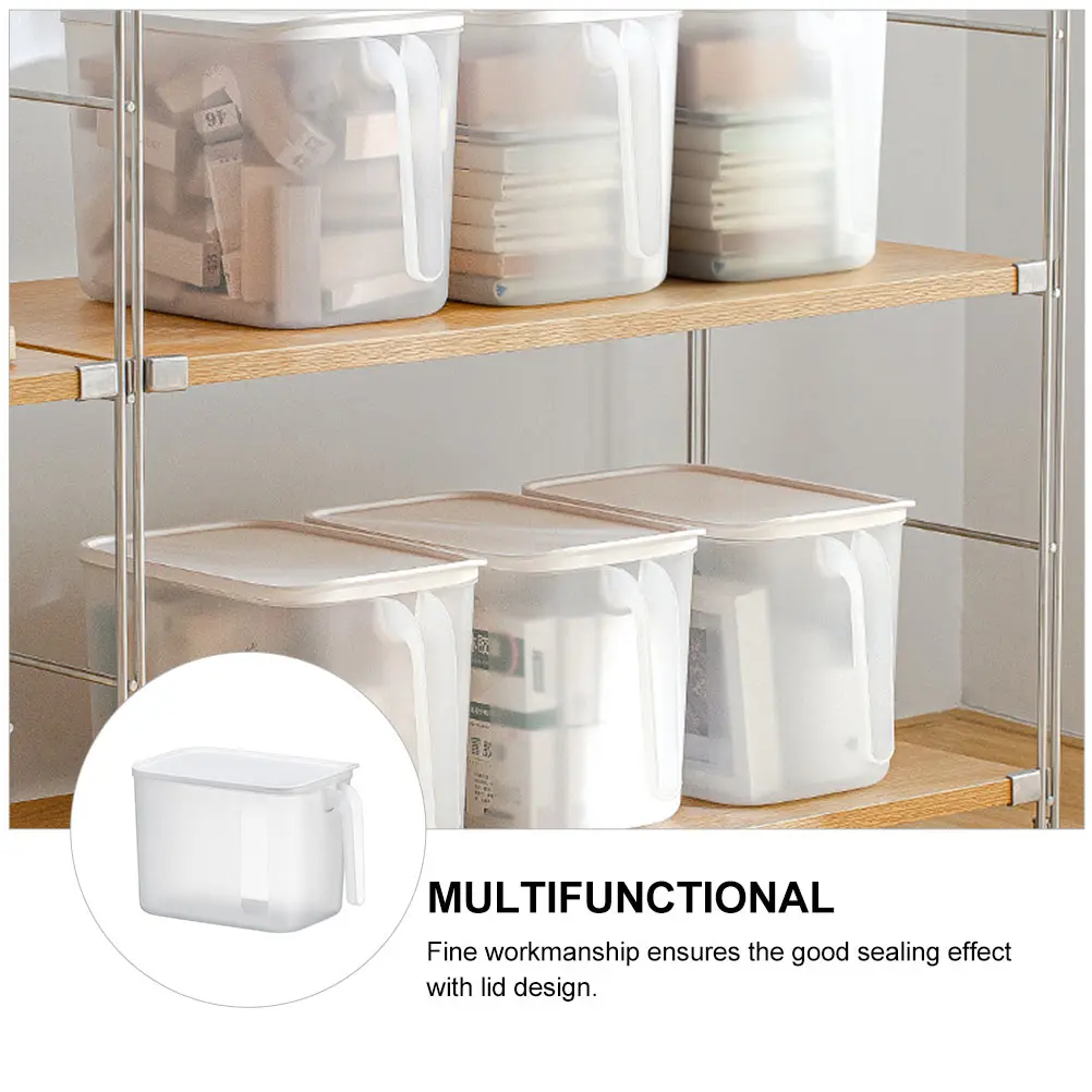 

Sealed Containers Kitchen Organization Fresh Preservation Case Compact Size Snacks Ingredients Sealing Container Handheld Design