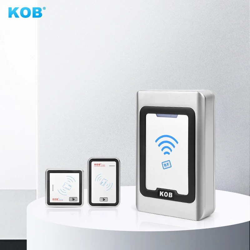 KOB في الهواء الطلق بطاقة الهوية/IC الضرب المعدني مقاوم للماء نظام التحكم في الوصول المضيف في الهواء الطلق WG26 رأس قارئ التحكم في الوصول