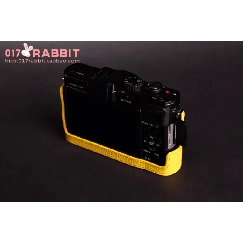 For Leica D-LUX6  DLUX5 Handmade Genuine Leather Camera Case Camera Bag Cover