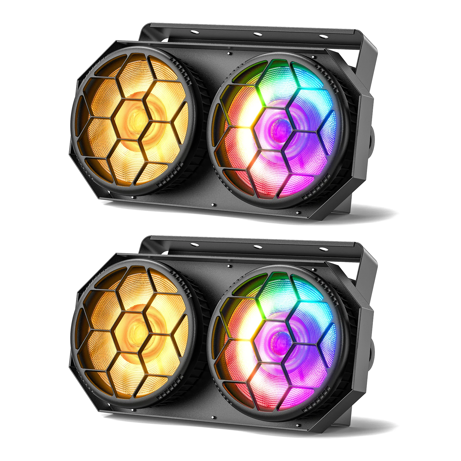 

Datewink 1/2 шт. 200 Вт COB RGB светодиодные фонари номинального уровня холодный и теплый белый стробоскоп для аудитории сценический свет DMX для DJ дискотеки, вечеринки, свадьбы, ночного клуба