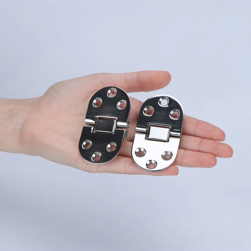 2pcs Stainless Steel Door Hinges 3