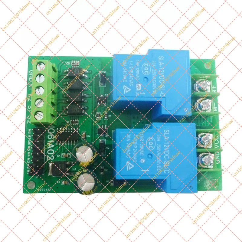 DC 12V/24V 30A Motor Forward & Reverse Control Module | Limit Switch Relay for Garage Doors, Cranes & Lifts