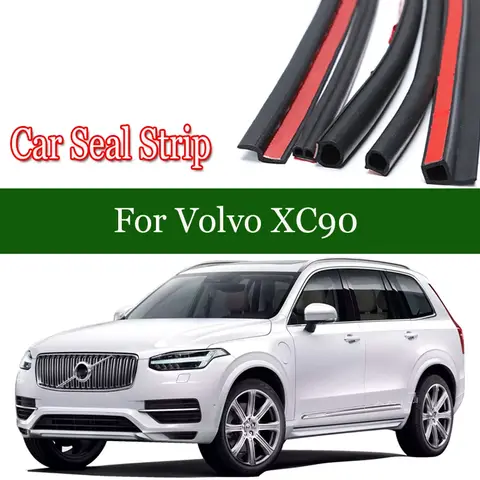 볼보 XC90 아우디 Q3 Q5 자동차 도어 엣지 웨더스트립 자동차 씰 스트립 필러 소음 방지 방풍 보호 자동 씰링 액세서리