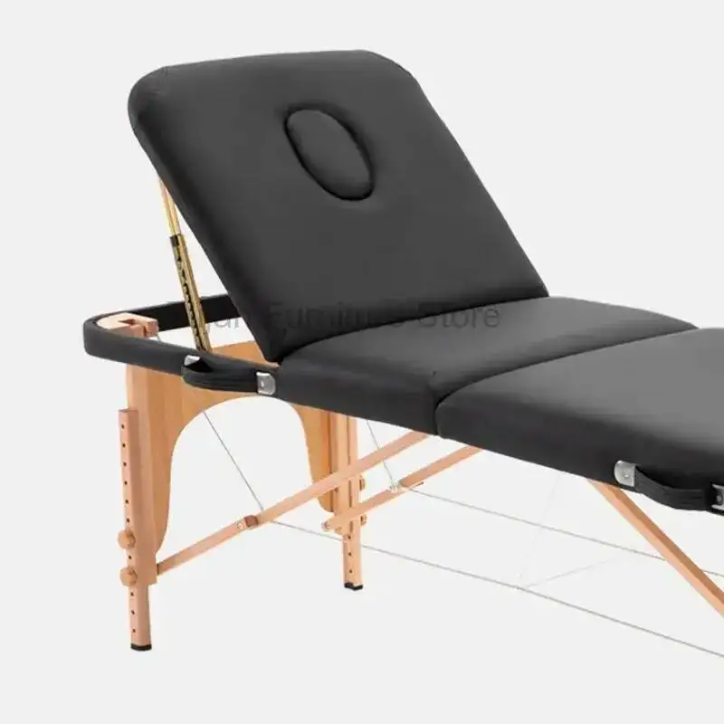 

Massage Collapsible Convenience Nordic Tables Ear Picking and Moxibustion Massage Tables Beauty Salon Furniture Massagebett HBMT